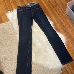 Paige jeans- dark denim size 28